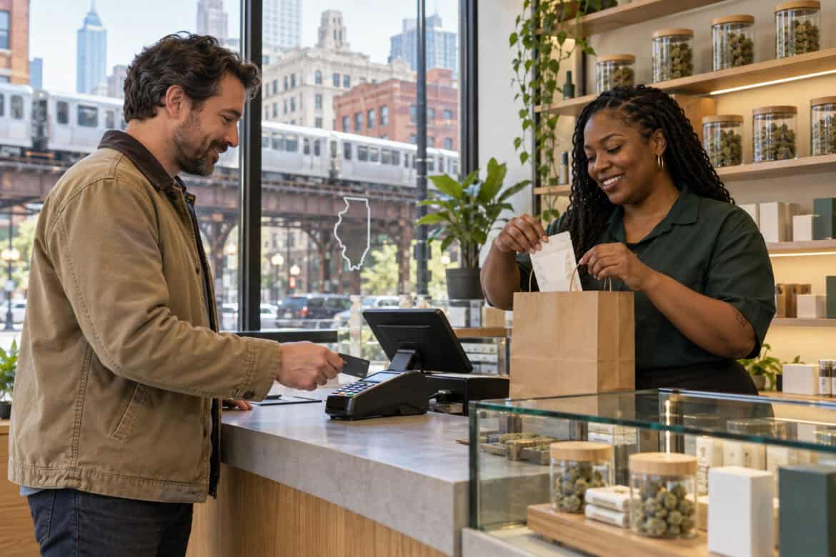 Illinois cannabis sales 2026