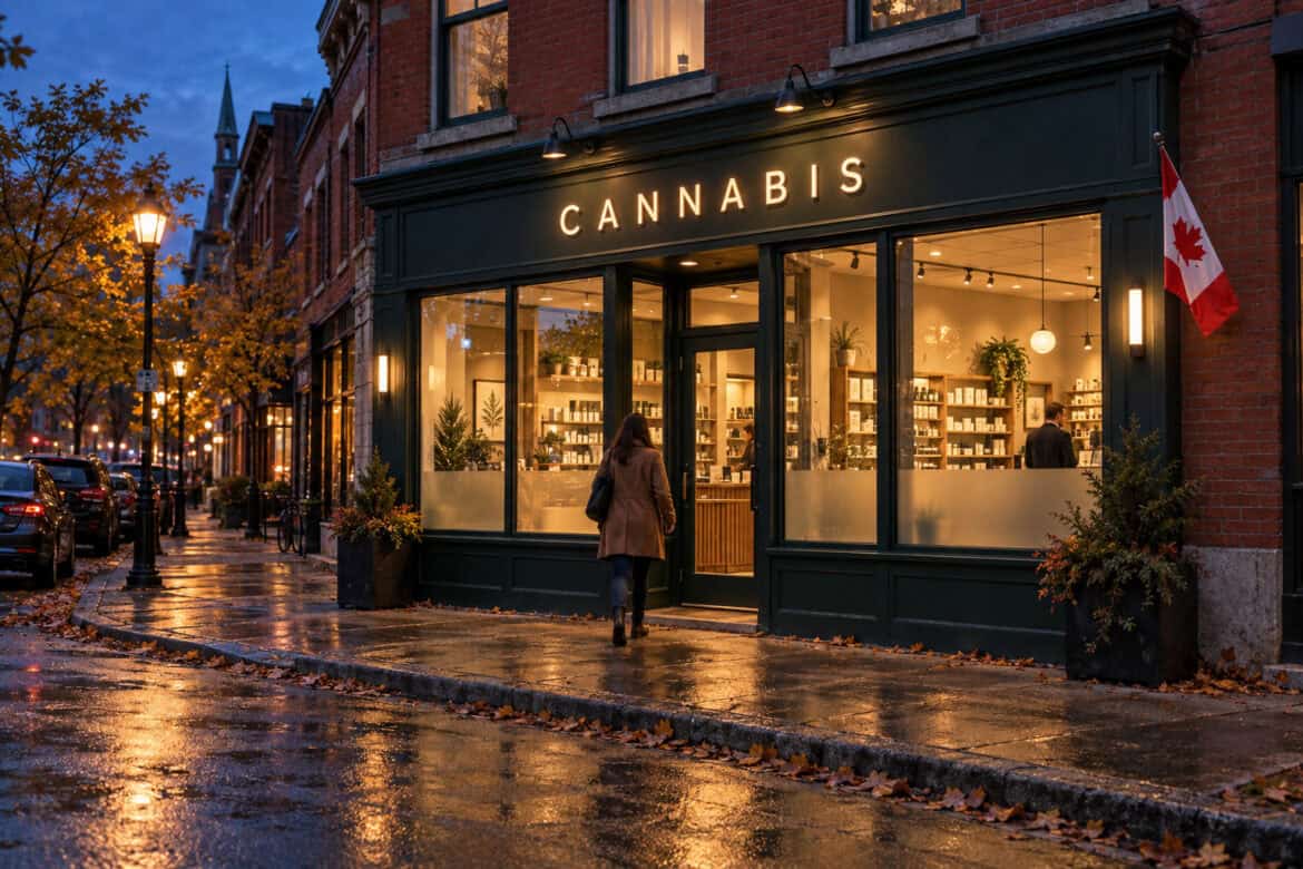 cannabis stores crime study Canada
